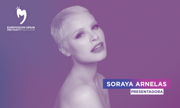 ¡Soraya Arnelas presentará la Eurovision-Spain Pre-Party 2018!