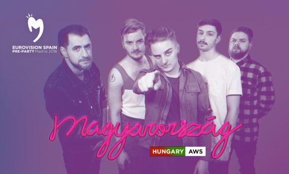 Let’s rock! Los húngaros AWS se vienen a darlo todo a la Eurovision-Spain Pre-Party 2018
