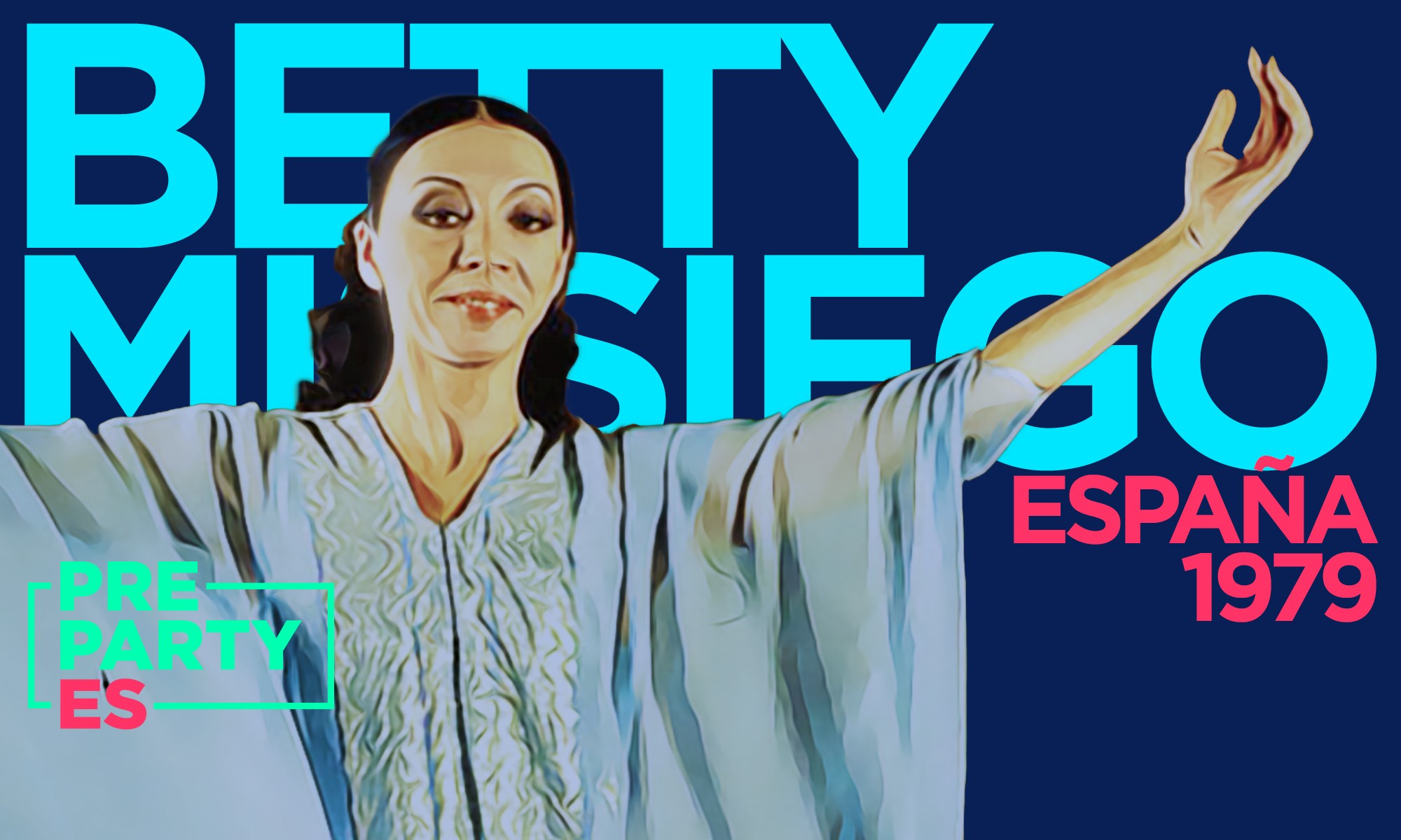 Betty Missiego recibirá un homenaje en la PrePartyES en el 40º aniversario de su participación en Eurovisión