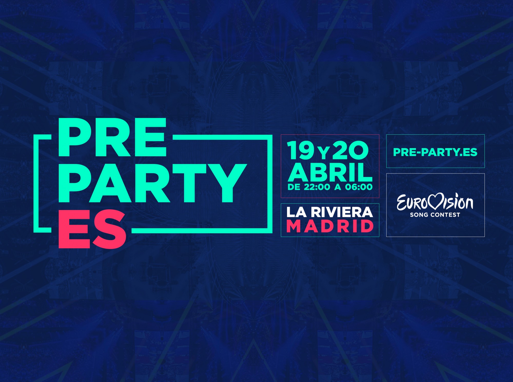 ¡Último 7% de entradas para los conciertos de Eurovisión en España disponibles en pre-party.es!