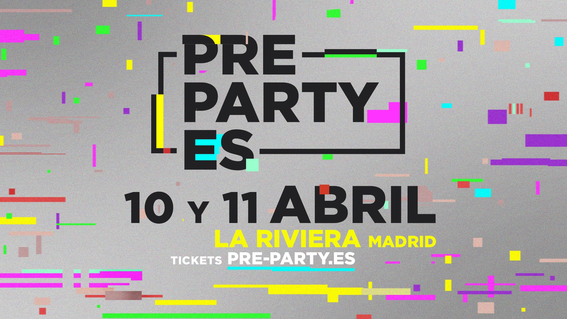 La PrePartyES 2020 lanza mañana su segunda remesa de entradas incluyendo los tickets individuales