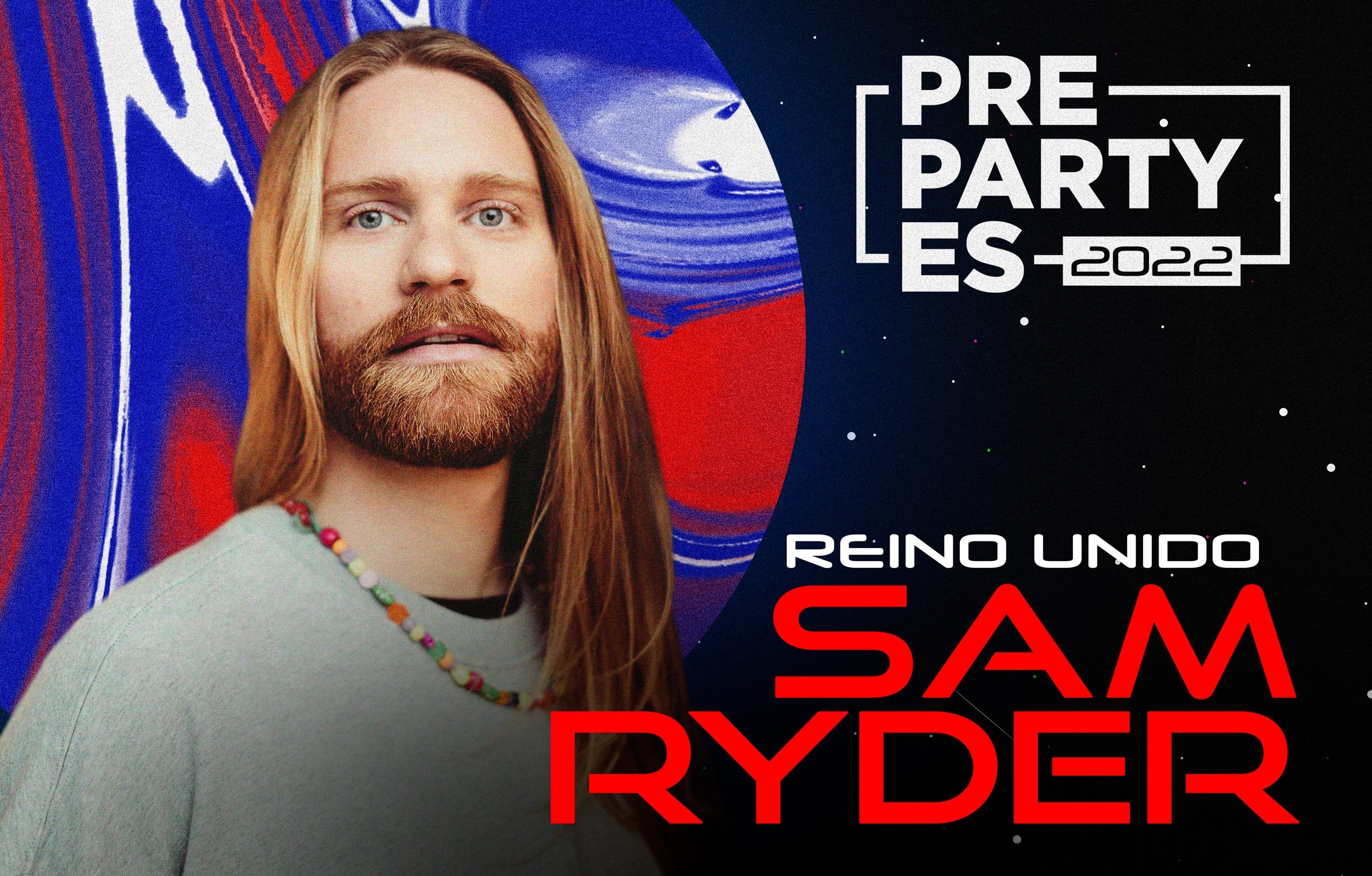 De Madrid al cielo: ¡El británico Sam Ryder cantará en la PrePartyES 2022!