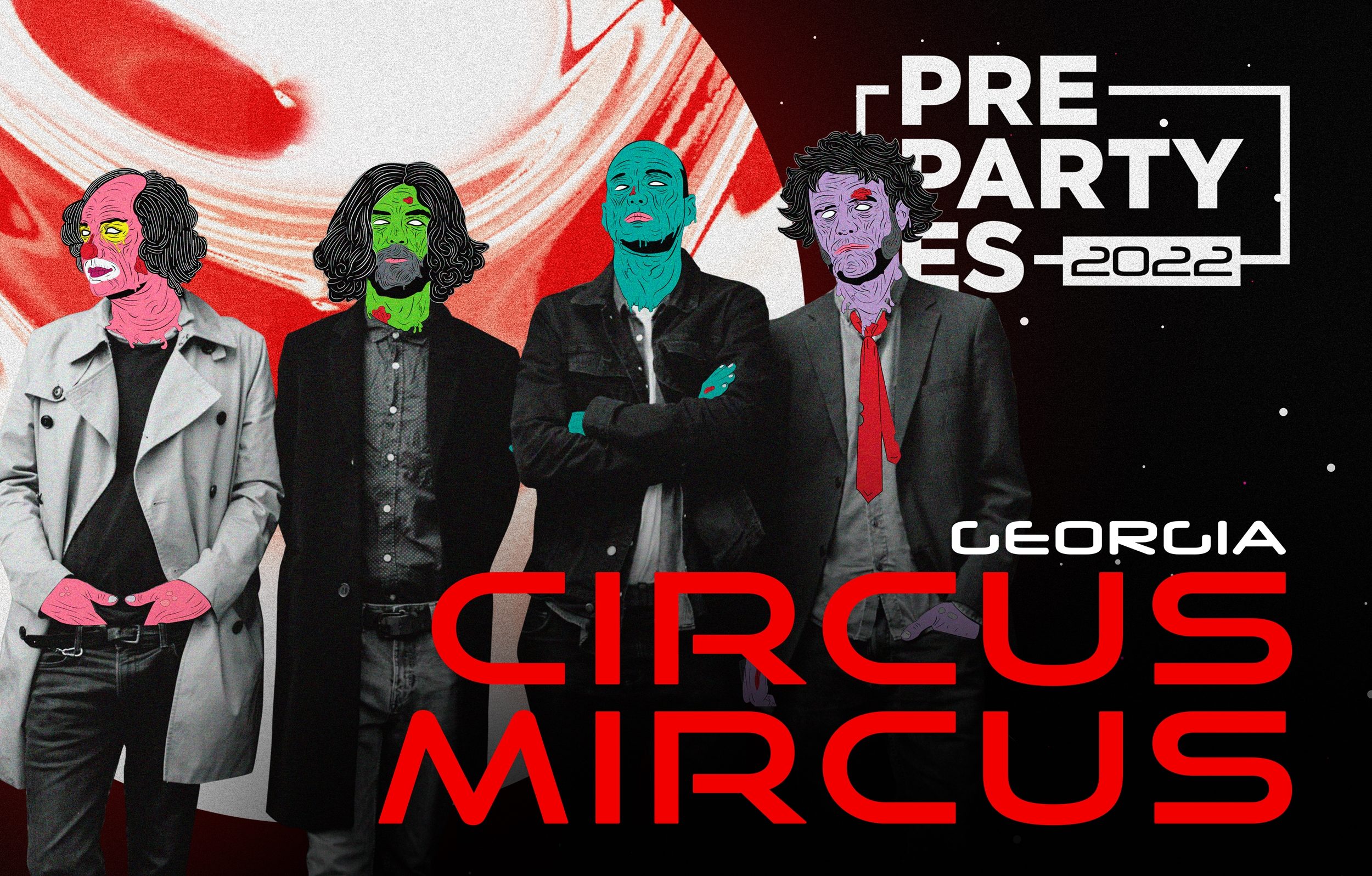 ¡Circus Mircus! Georgia actuará en la PrePartyES 2022 que iguala su récord de participación con 22 países confirmados